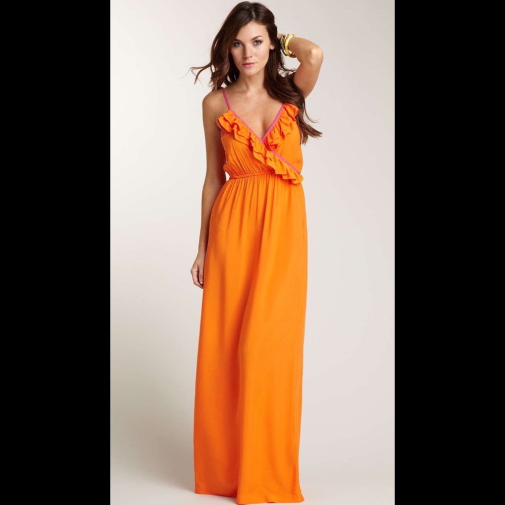 Rampage Ruffled Maxi Dress